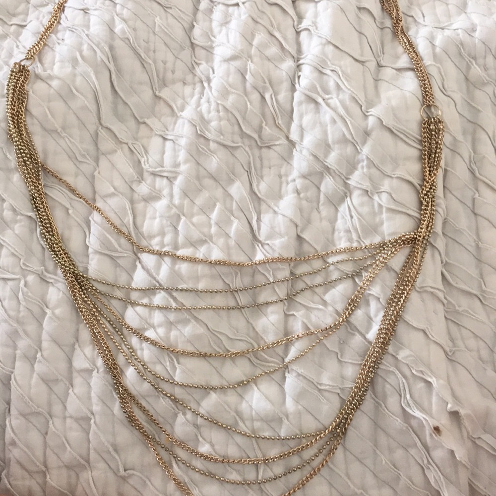 Gold neck